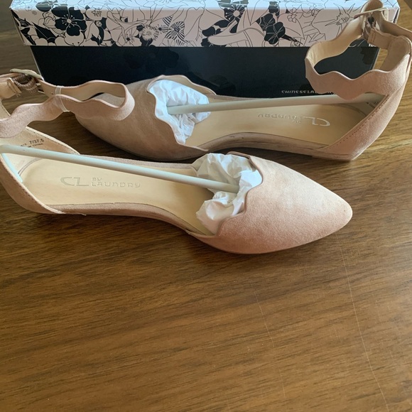 New In Box Nude D’orsay flats - Picture 4 of 5